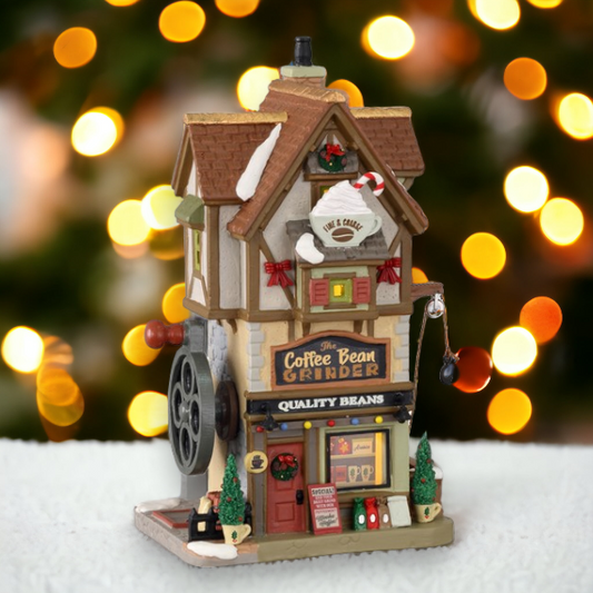 Lemax Coffee Been Grinder Christmas Lit Village Decoration