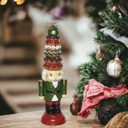 Christmas Nutcracker Wax Candle