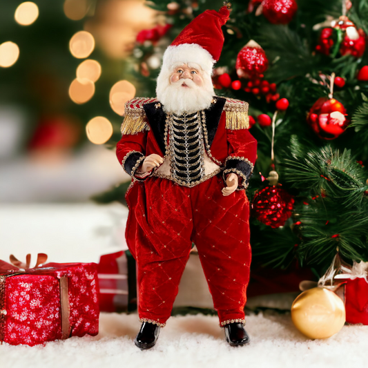 Christmas Ringmaster Collectible Santa Doll