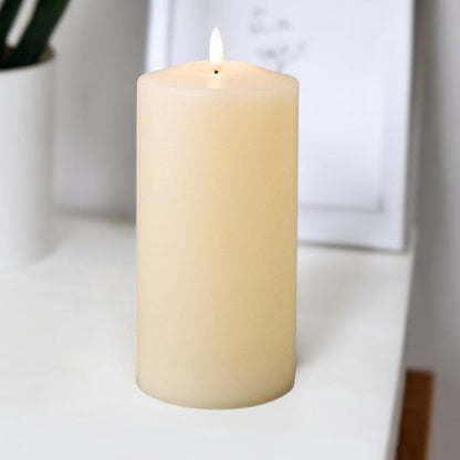 Cream Church Candle LED Wick 22.5cm