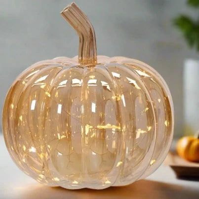 Glass Micro LED Pumpkin