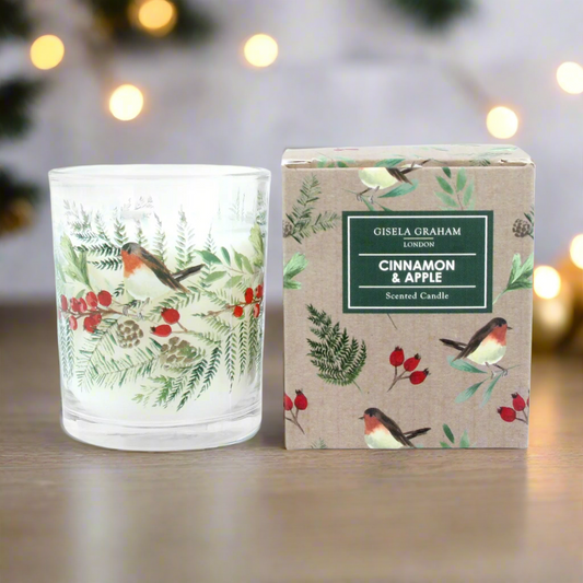 Robin and Rosehip Design Scented Candle