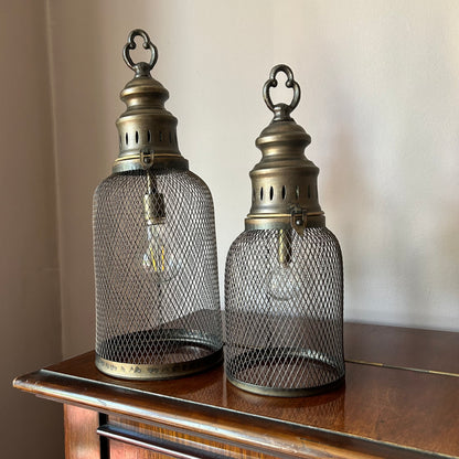 Mesh Metal Lantern 42cm