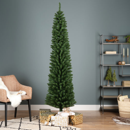 Kaemingk Pencil Pine 180cm/6ft Christmas Tree