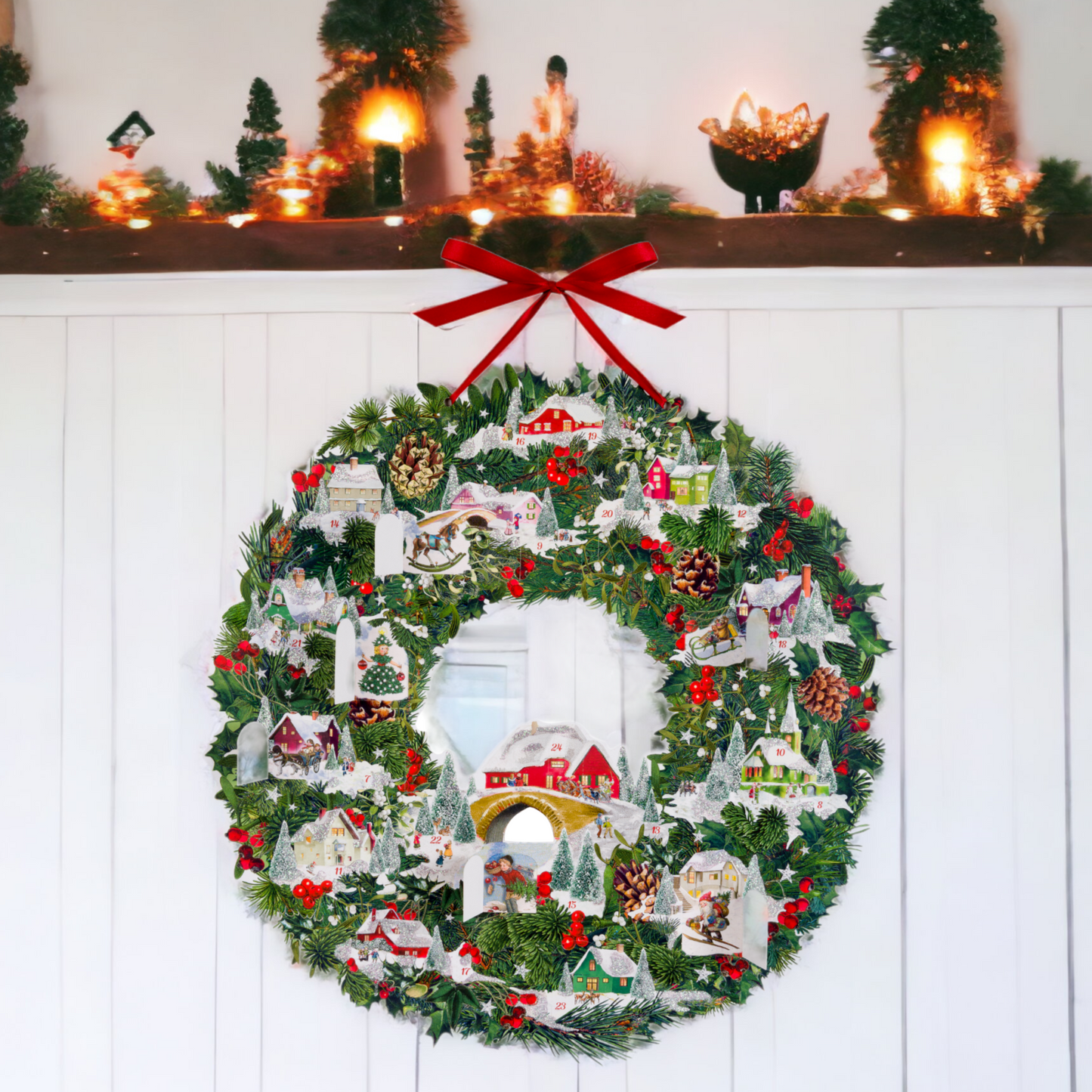 Coppenrath Christmas Wreath Vintage Style Advent Calendar