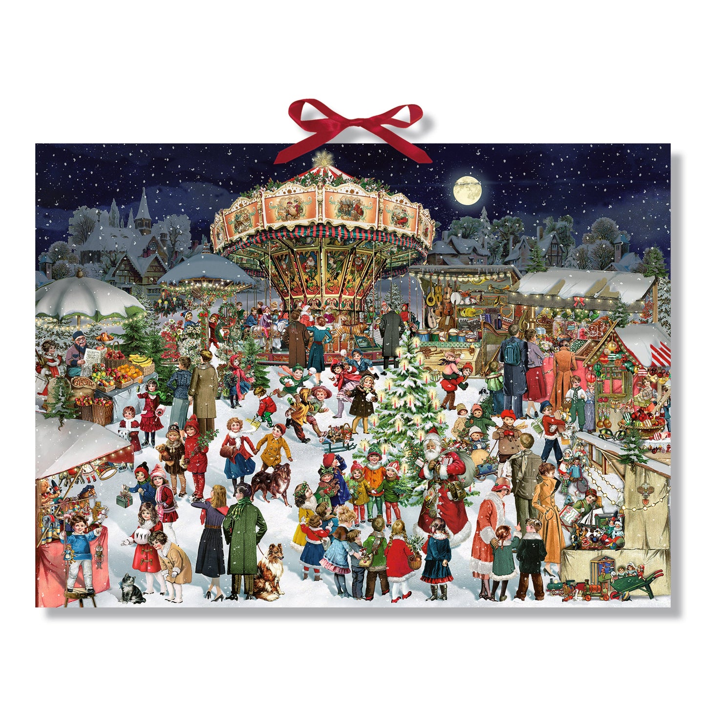 Coppenrath Nostalgic Christmas Market Advent Calendar