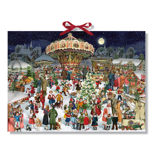 Coppenrath Nostalgic Christmas Market Advent Calendar