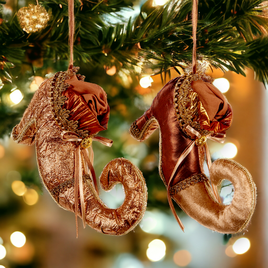 Christmas Jester Shoes Hanging Decoration