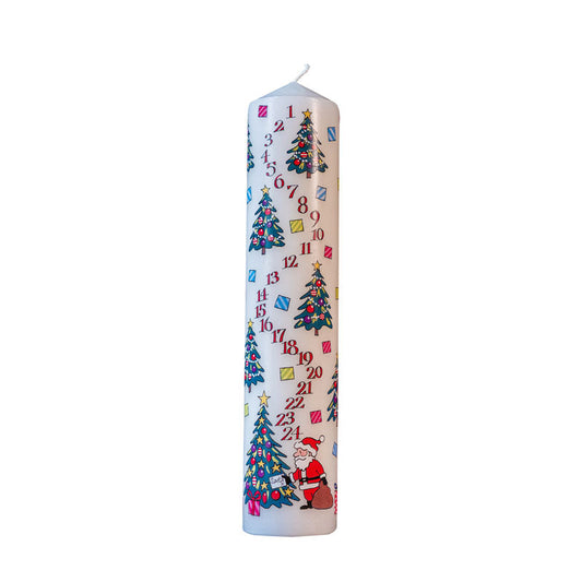 Coppenrath Christmas Trees Advent Pillar Candle