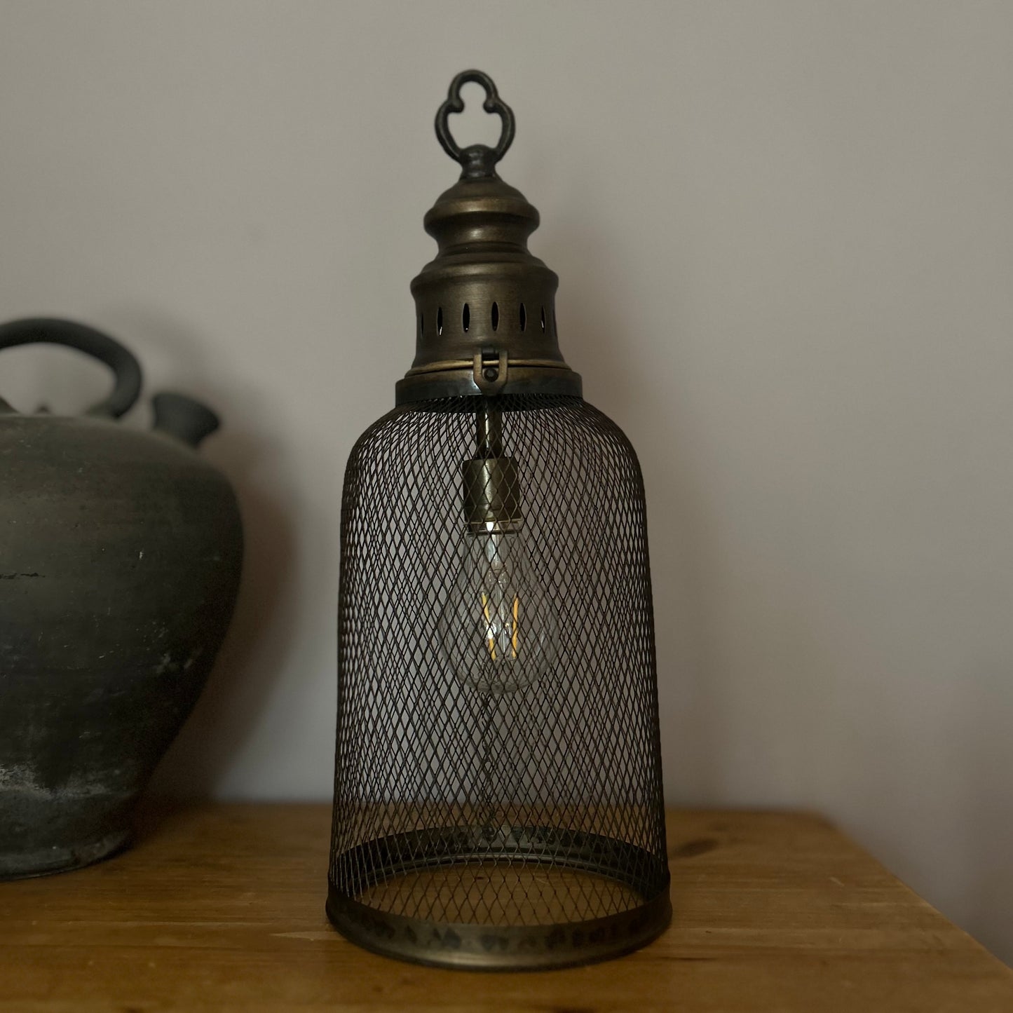 Mesh Metal Lantern 42cm