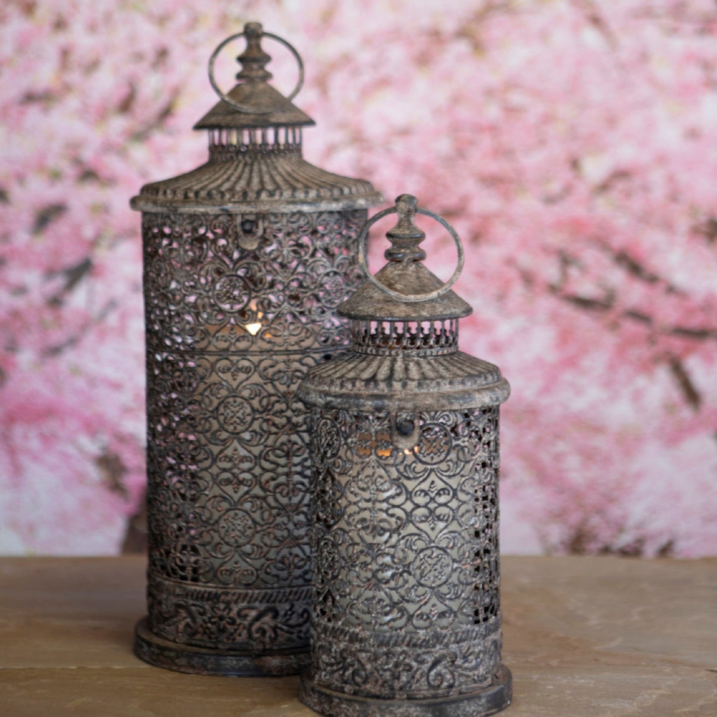 Small Lugano Vintage Style Rustic Lantern