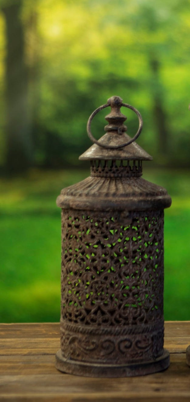 Small Lugano Vintage Style Rustic Lantern