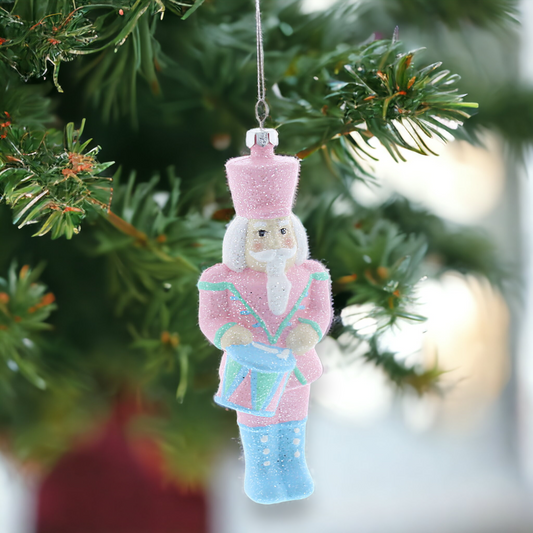 Pastel Nutcracker Hanging Decoration