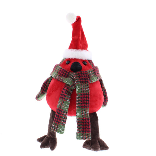 Tartan Robin Door Stop