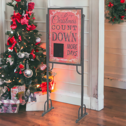 Christmas Countdown Sign