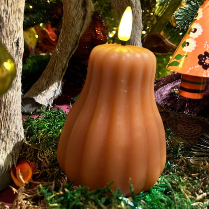 Pumpkin LED Wick Wax Candle