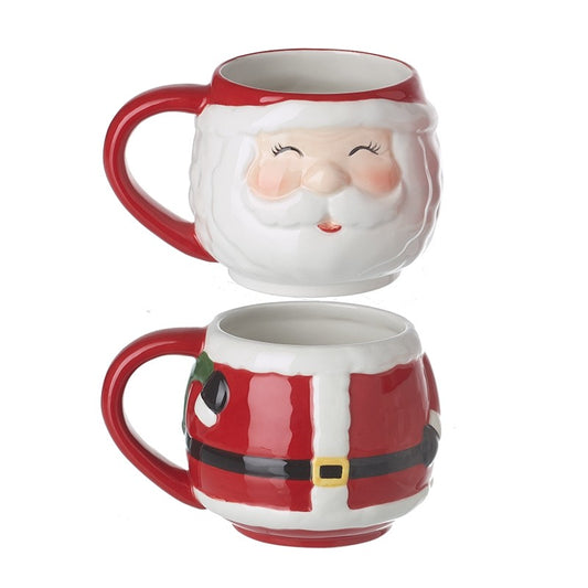 Santa Christmas Mug Set