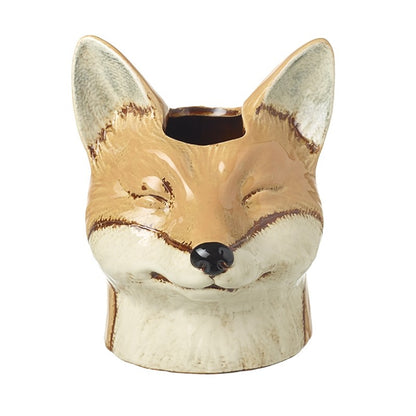 Fox Head Plant Pot