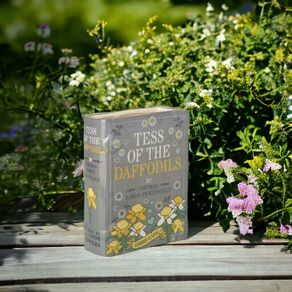 Tess of the Daffodils Book Vase