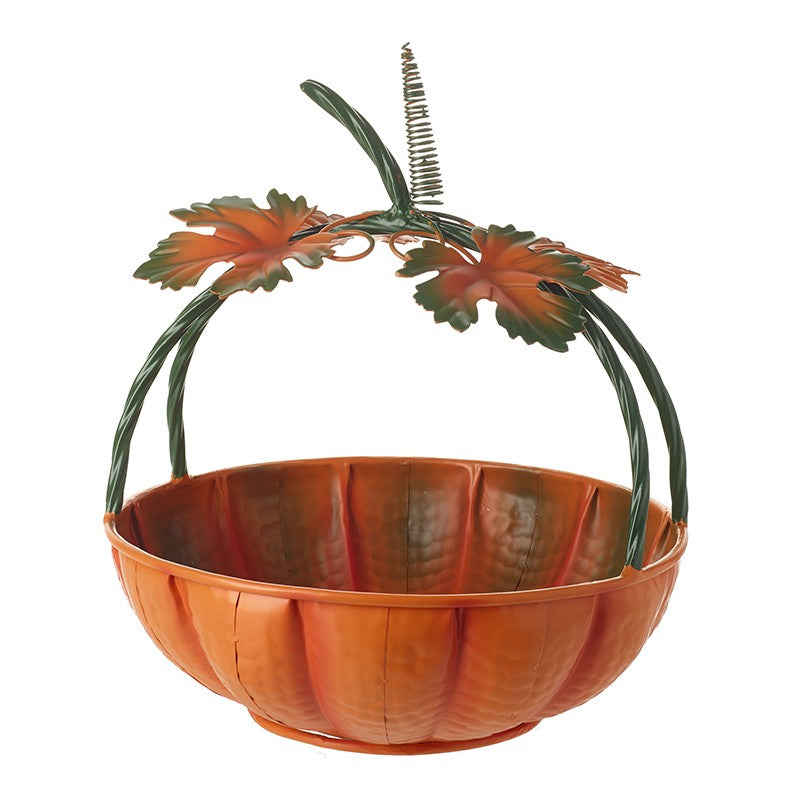 Halloween Pumpkin Basket Decoration