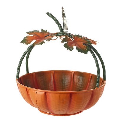 Halloween Pumpkin Basket Decoration