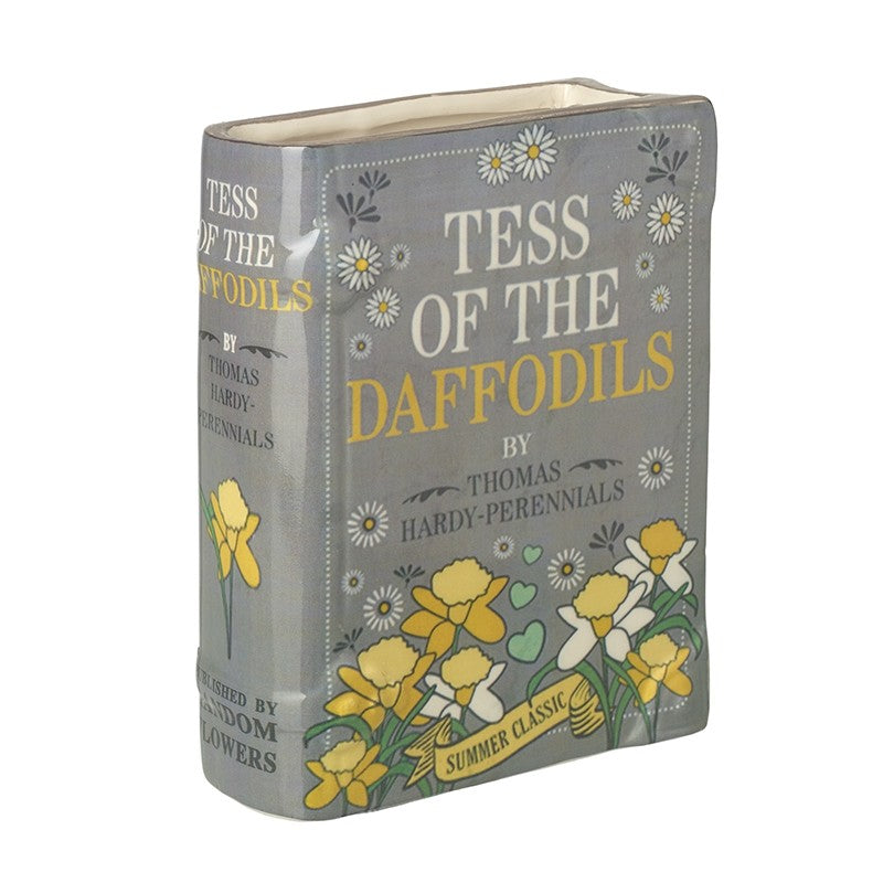 Tess of the Daffodils Book Vase