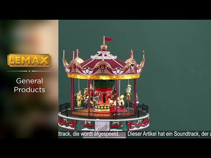 Lemax Santa Carousel Decoration