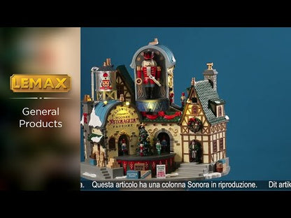 Lemax Ludwig's Wooden Nutcracker Factory Caddington Village Decoration