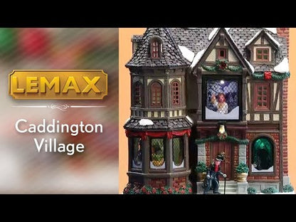 Lemax Scrooge's Manor Christmas Village Animated Musical Decoration