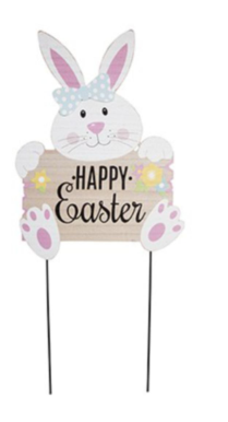 Easter Sign Garden Stake