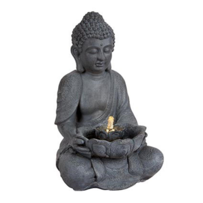 Buddha LED Water Feature 45cm