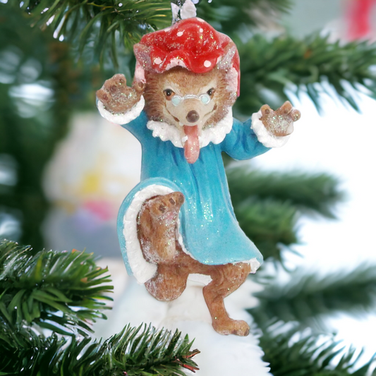 Big Bad Wolf as Grandma Hanging Decoration