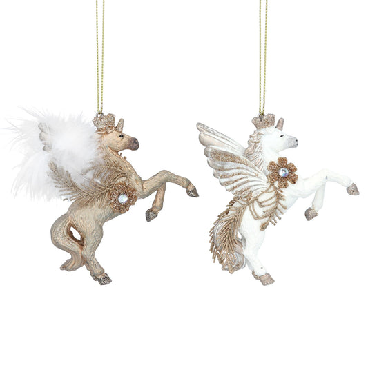 Flying Unicorn Christmas Tree Decorations