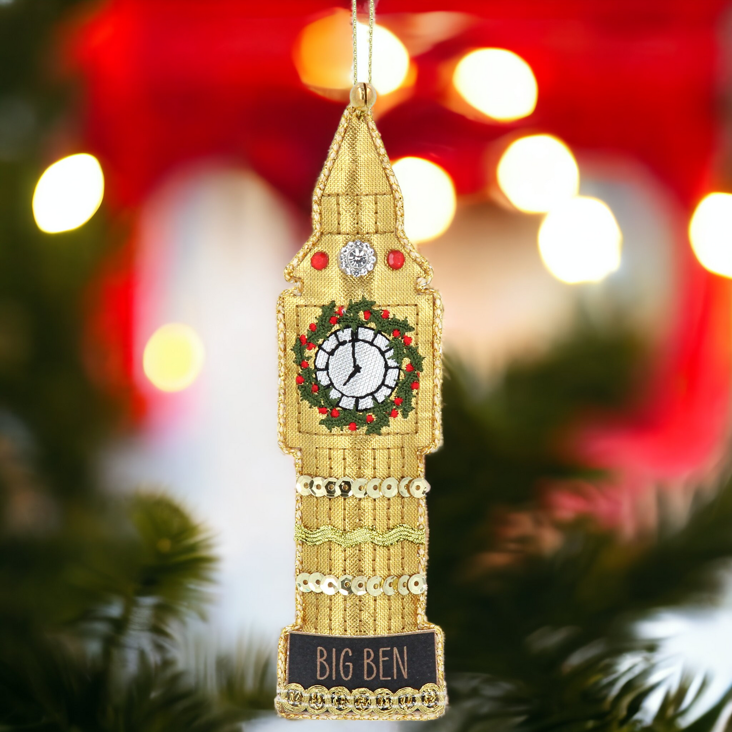 London Big Ben Fabric Hanging Decoration