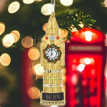 London Big Ben Fabric Hanging Decoration