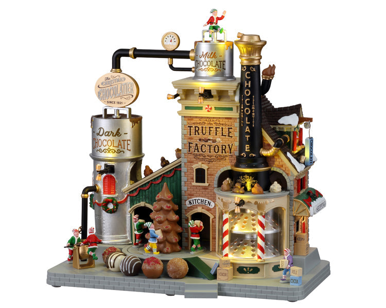 Lemax The Christmas Chocolatier Truffle Factory Decoration