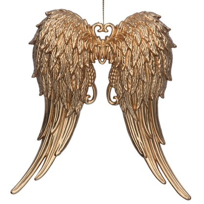 Gold Wings Hanging Decoration