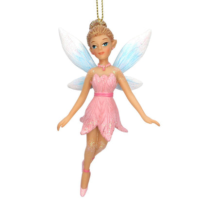 Gisela Graham Pink Tinkerbell Hanging Decoration