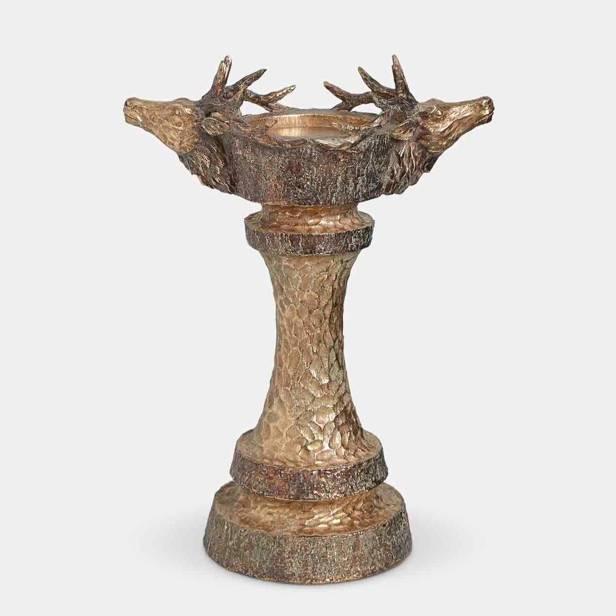 Gold Deer Candle Holder 31cm