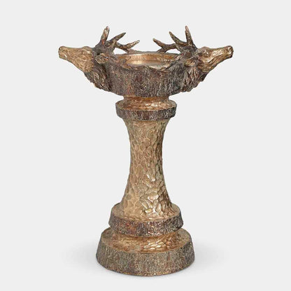 Gold Deer Candle Holder 31cm