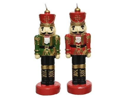 Christmas Nutcracker Wax Candle