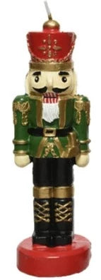 Christmas Nutcracker Wax Candle