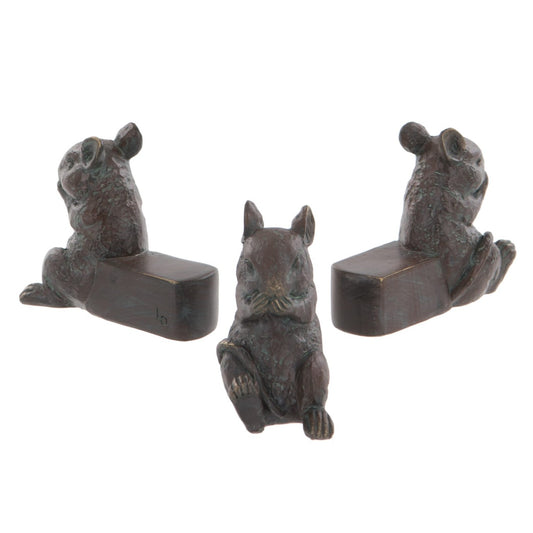 Set of 3 Mouse Plant Pot Stands