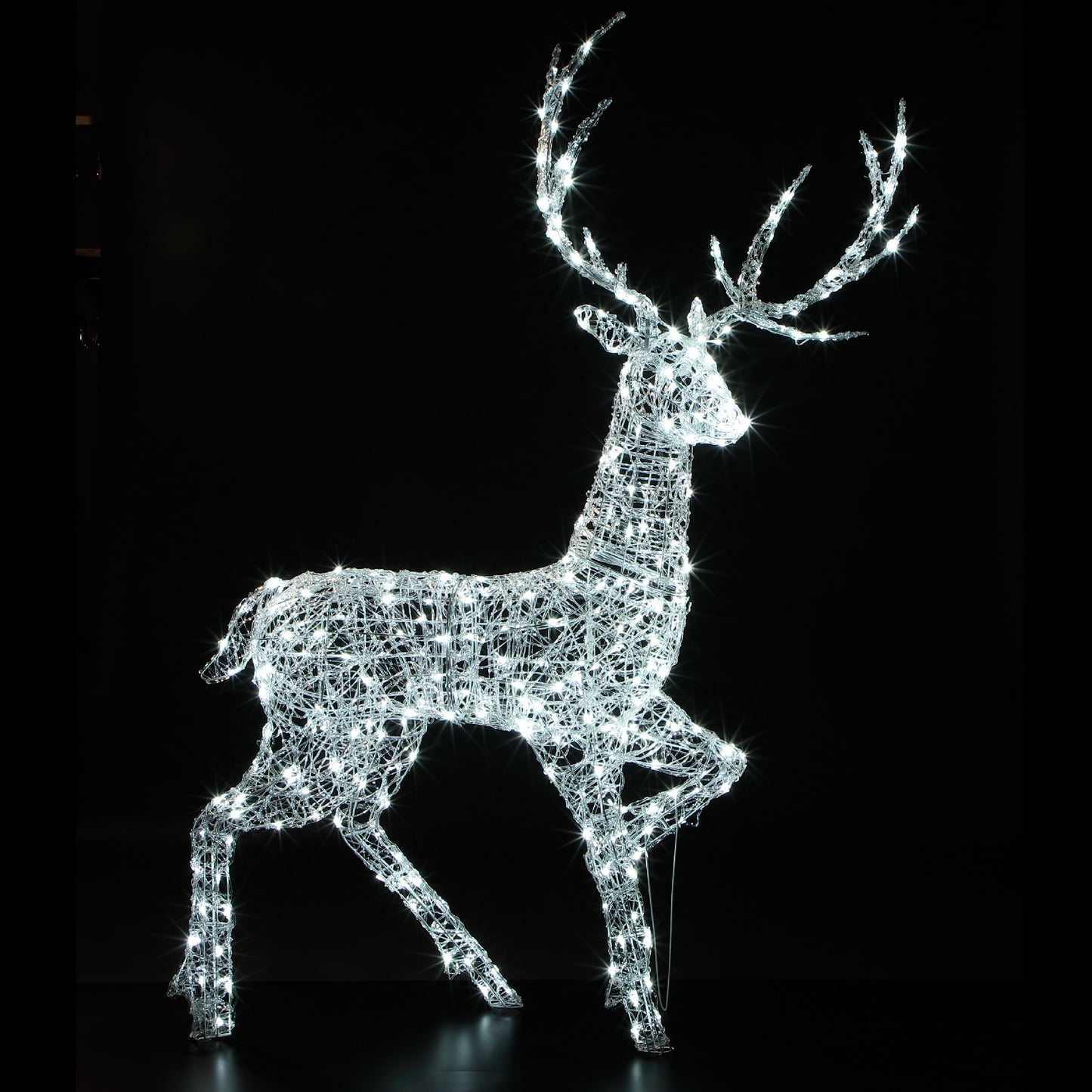 Noma Spun Acrylic Christmas Highland Stag 2m