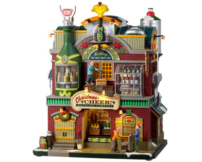 Lemax Christmas Cheer Bottling Company Decoration