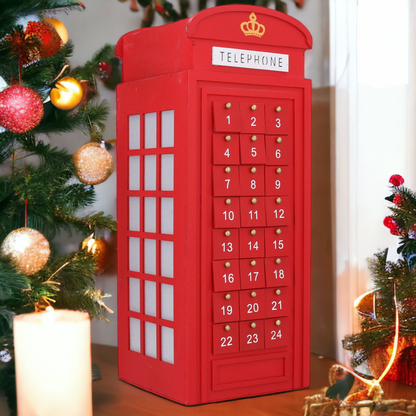 Telephone Box Advent Calendar