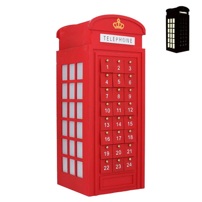 Telephone Box Advent Calendar