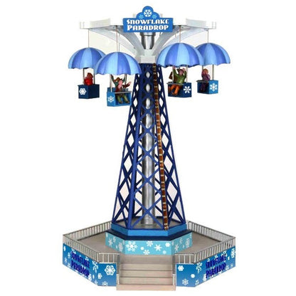 Lemax Snowflake Paradrop Christmas Village Carnival Collection.