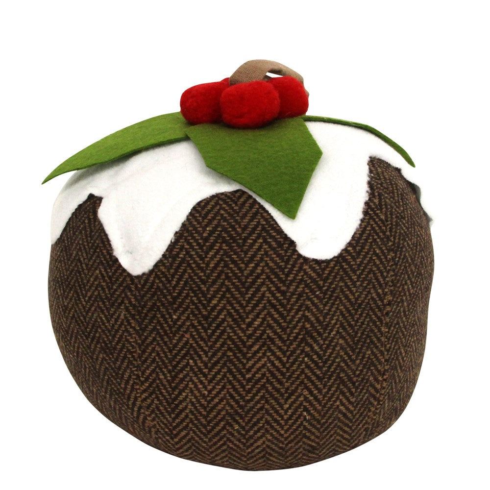 Christmas Pudding Door Stop