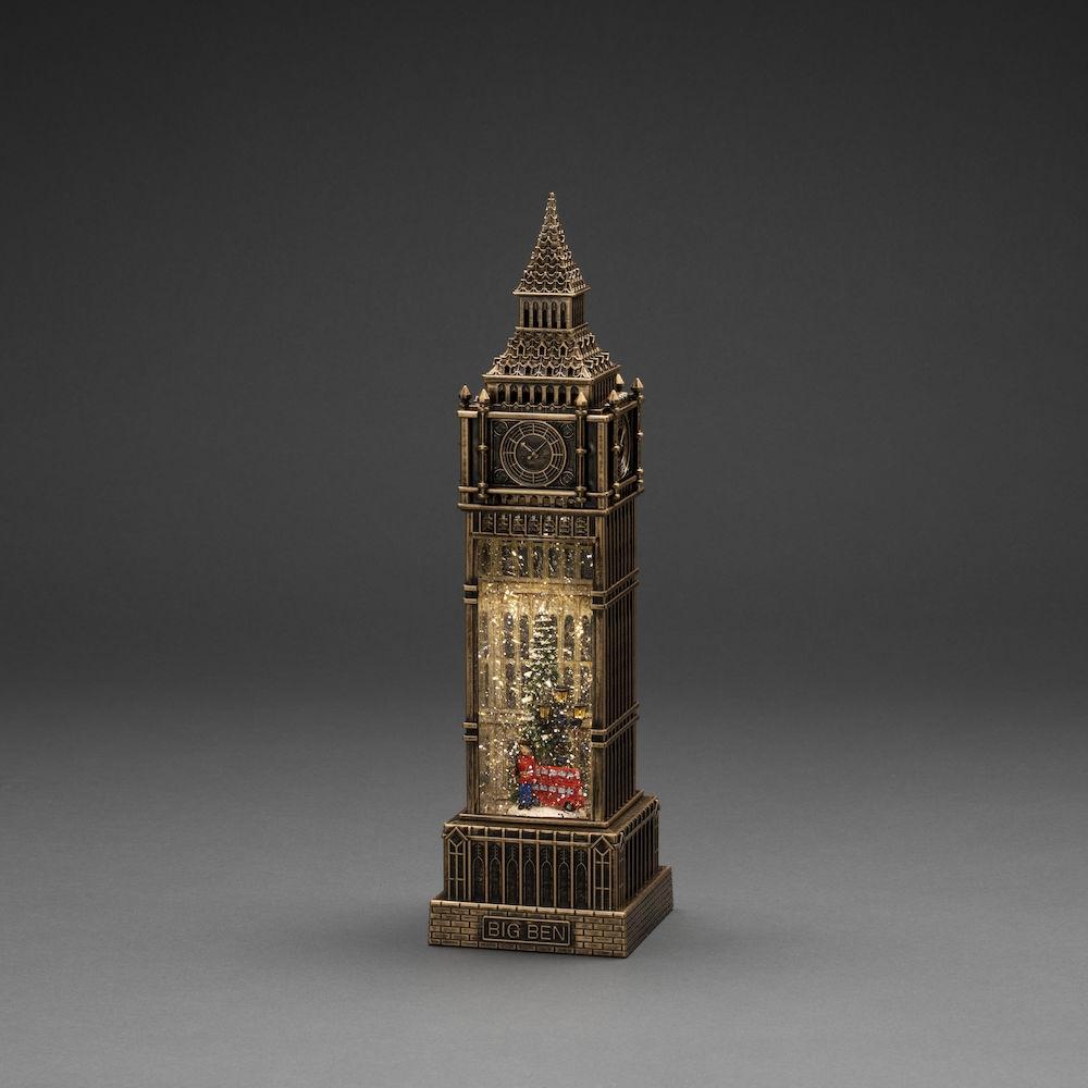 Big Ben Christmas London Scene Water Lantern